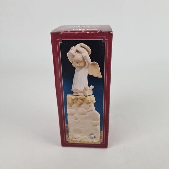 Precious Moments The Heavenly Light Miniature Pewter Nativity Angel 613010 - Picture 5 of 5